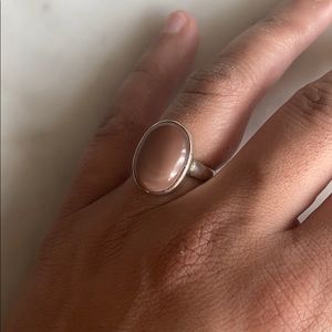 Silver Ring Semiprecious Stone Sample Sale